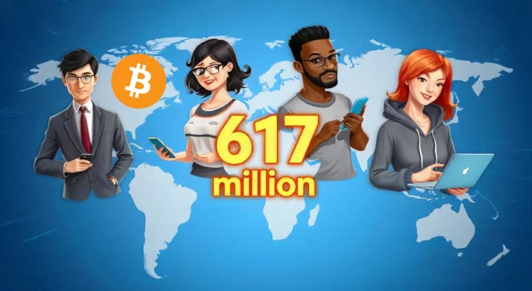 Number of global crypto users hit 617 million, but there is a twist