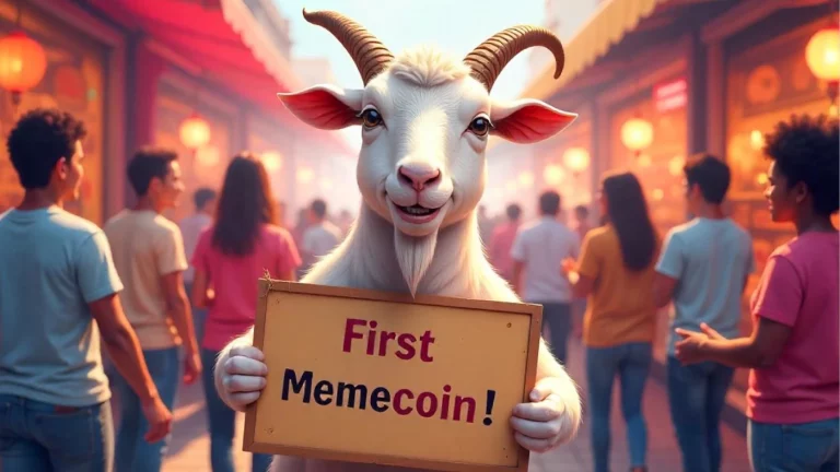 GOAT, the first memecoin created by AI