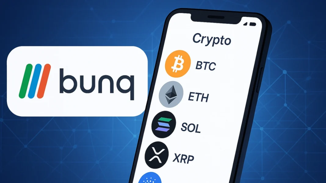 Dutch neobank Bunq brings 300+ coins to your banking app
