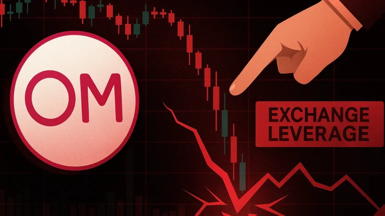 Mantra points the finger at exchange leverage after the OM token crash