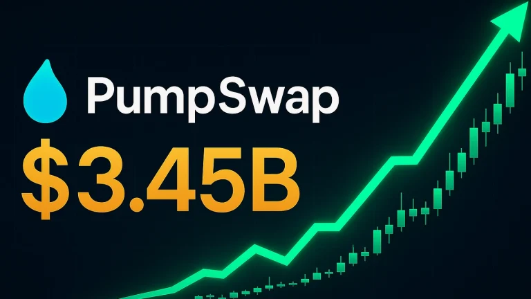 PumpSwap reached the $3.45 billion milestone PumpSwap reached the $3.45 billion milestone