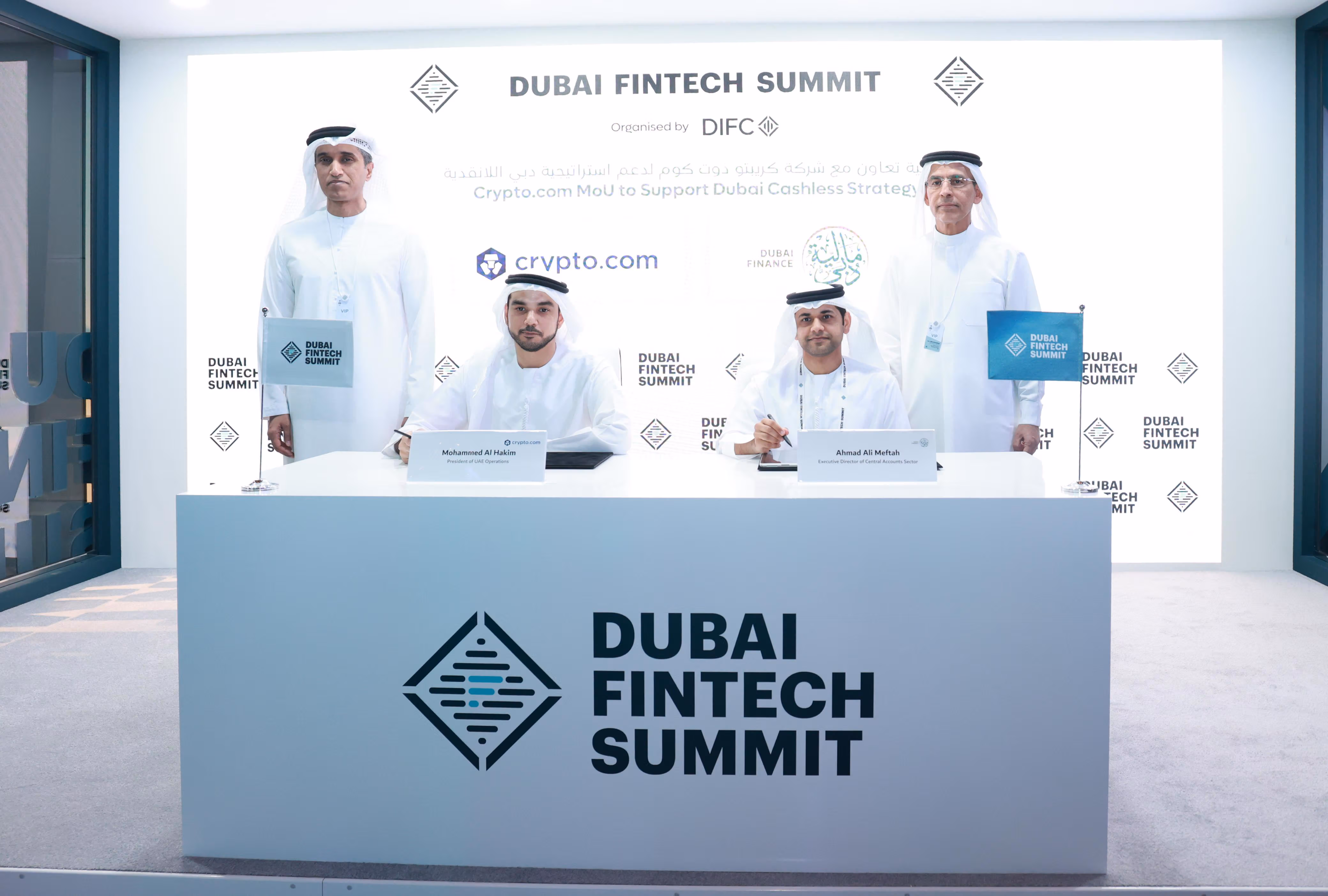 Dubai Signs Crypto.com Deal for Stablecoin Payments. Source: Dubai Department of Finance