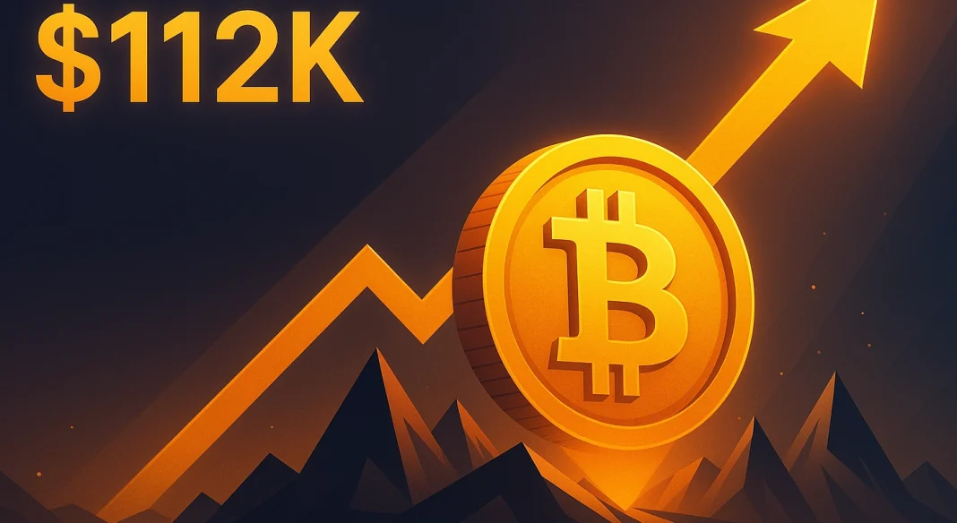 $112K target now in sight for Bitcoin