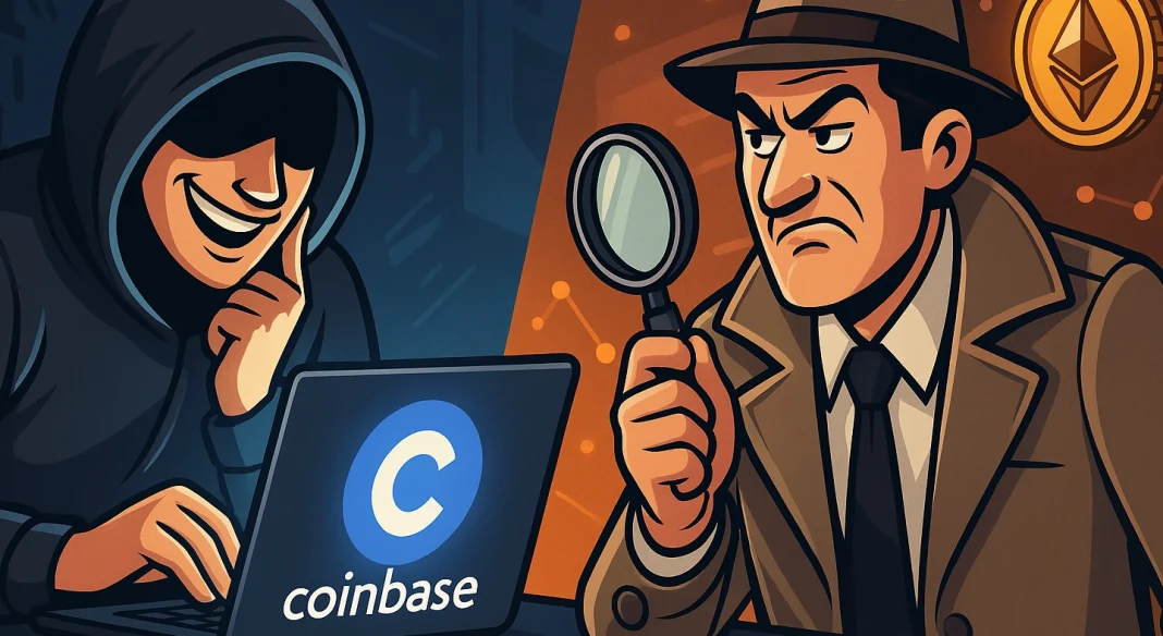 Coinbase hacker trolls crypto detective