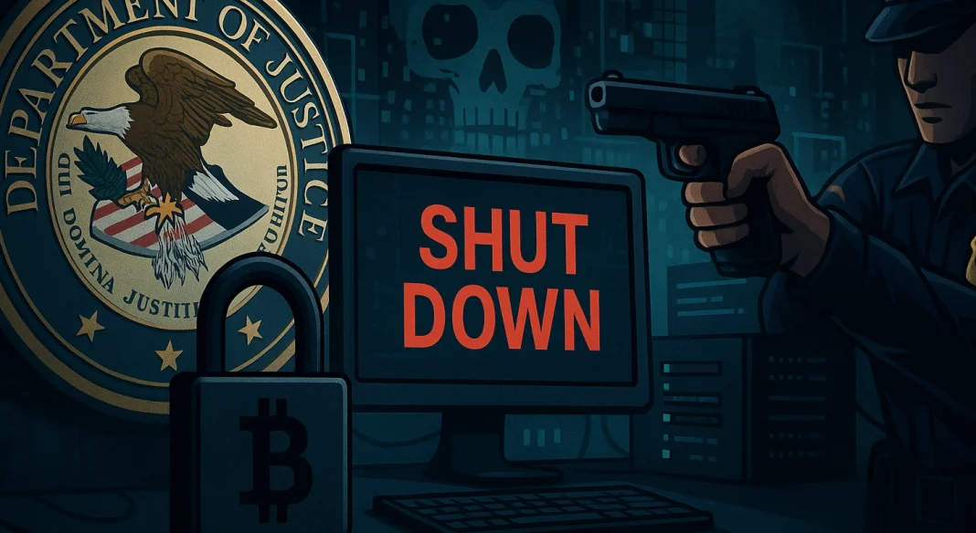 DOJ seizes crypto malware domains, and shuts down data-stealing network
