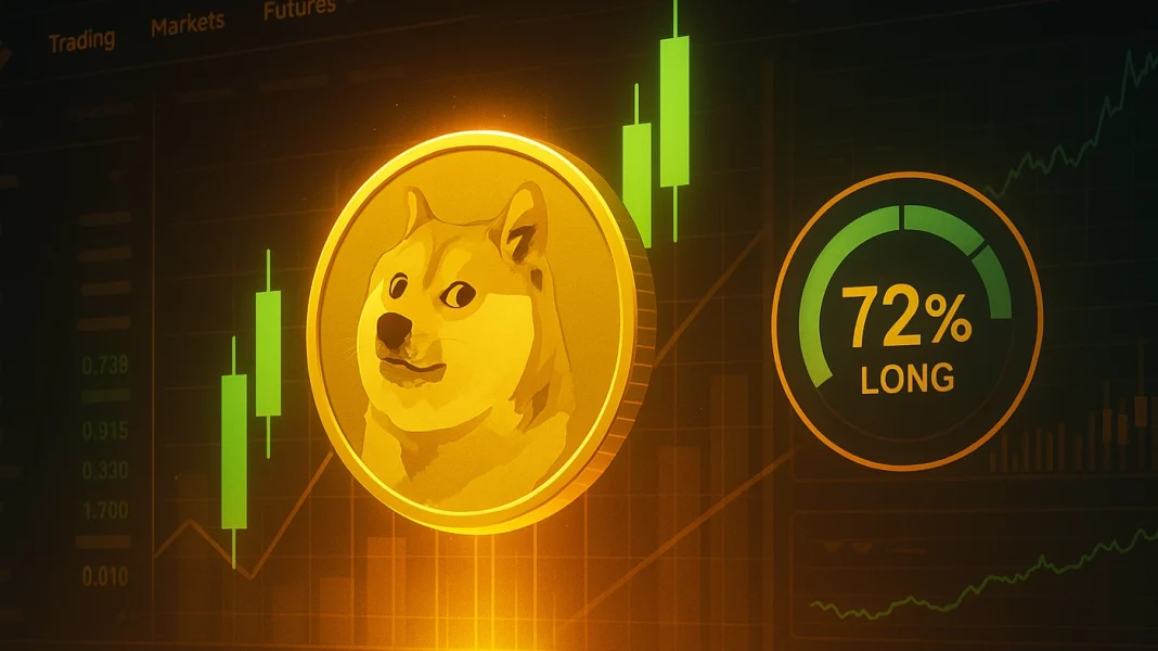 Dogecoin is back? 72% of Binance traders go long