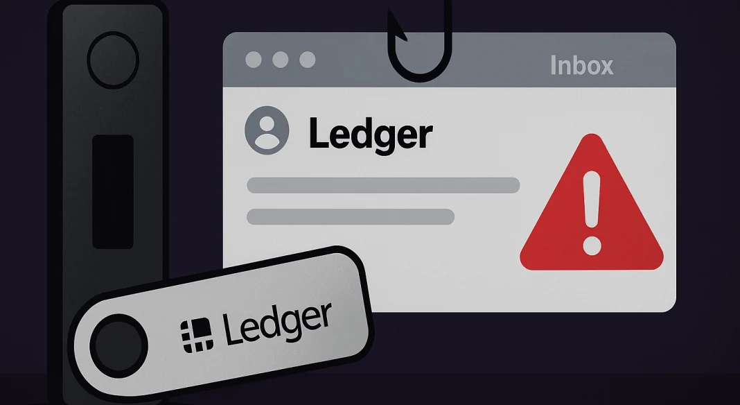 You ordered a Ledger, you got a mail… and it’s a scam