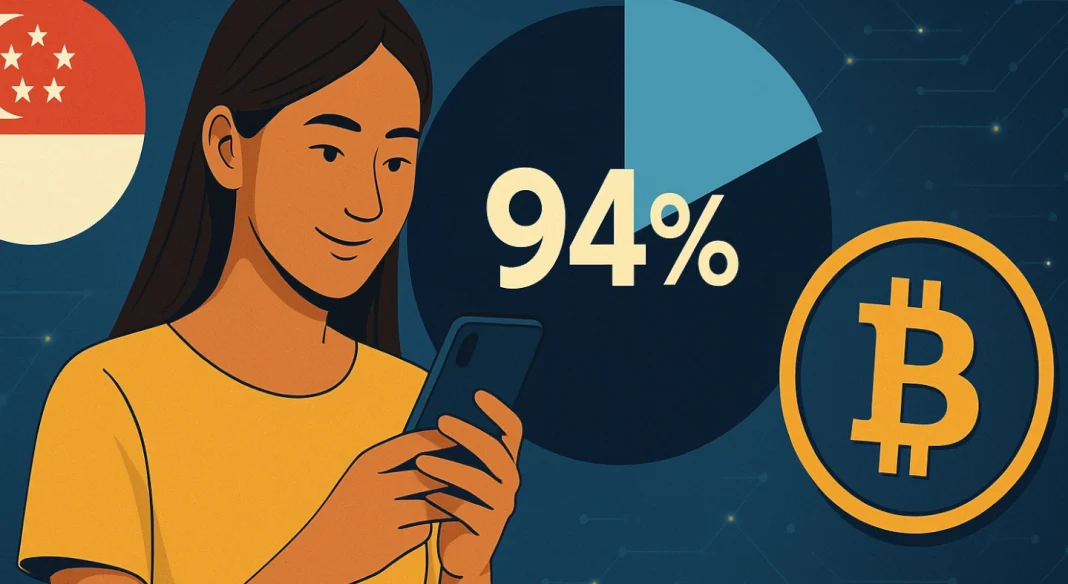94% of Singaporeans ar know about crypto