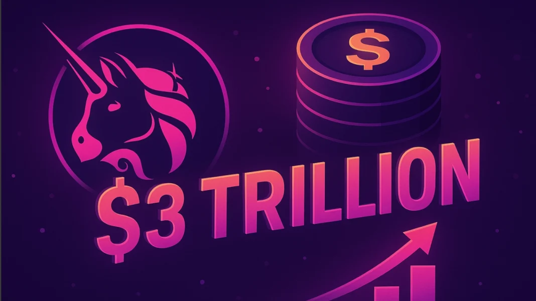 Uniswap smashes $3 trillion volume level