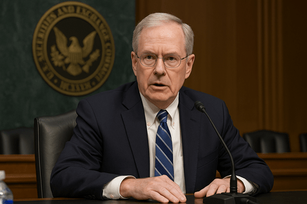 SEC Chair Paul Atkins Confirms New Rulemaking Path for Crypto Regulations