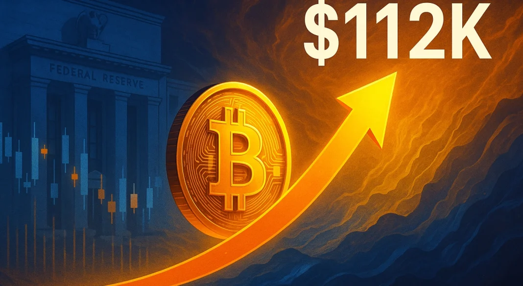 Fed’s rate move could make Bitcoin skyrocket to $112K again