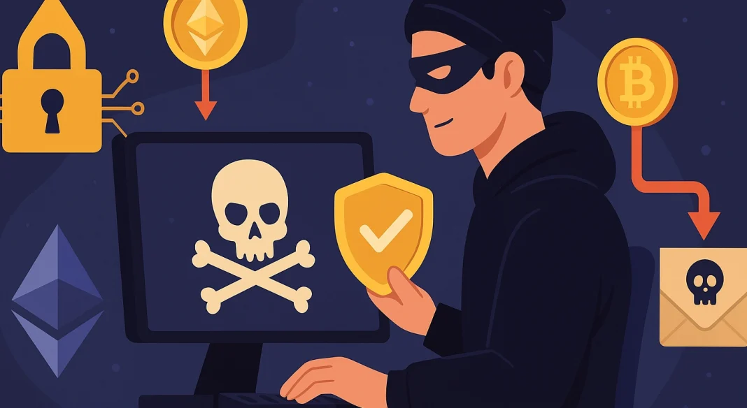 Hackers larping as security pros to steal crypto