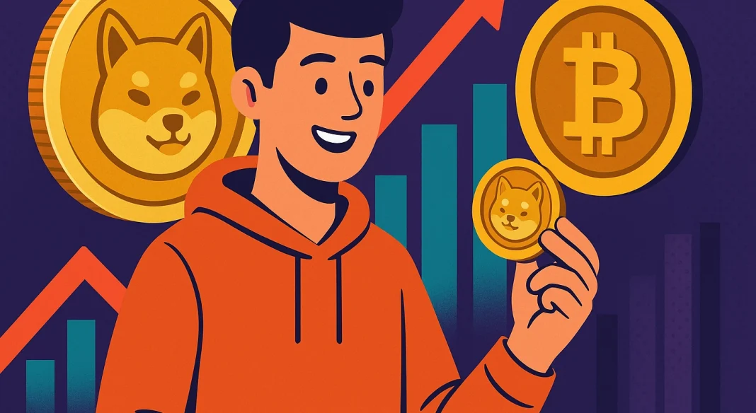 Memecoins first? 31% of US investors start there before hitting Bitcoin