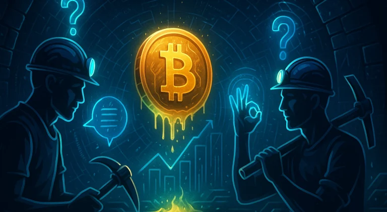 Miners are talking without words, and here’s what they say