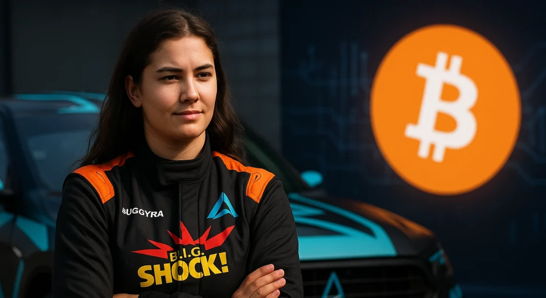 Racing champ Aliyyah Koloc says she’s not telling you what to do with crypto