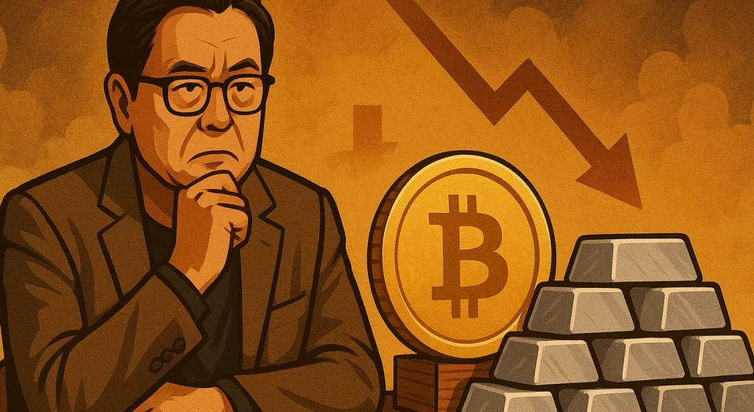 Robert Kiyosaki is waiting for the perfect Bitcoin dip while betting big on silver