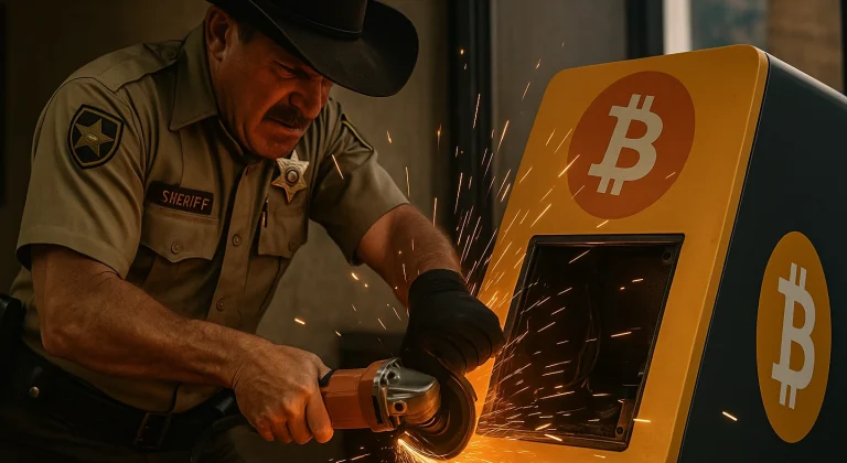 Texas sheriff goes hardcore and cuts open Bitcoin ATM to snatch back stolen cash