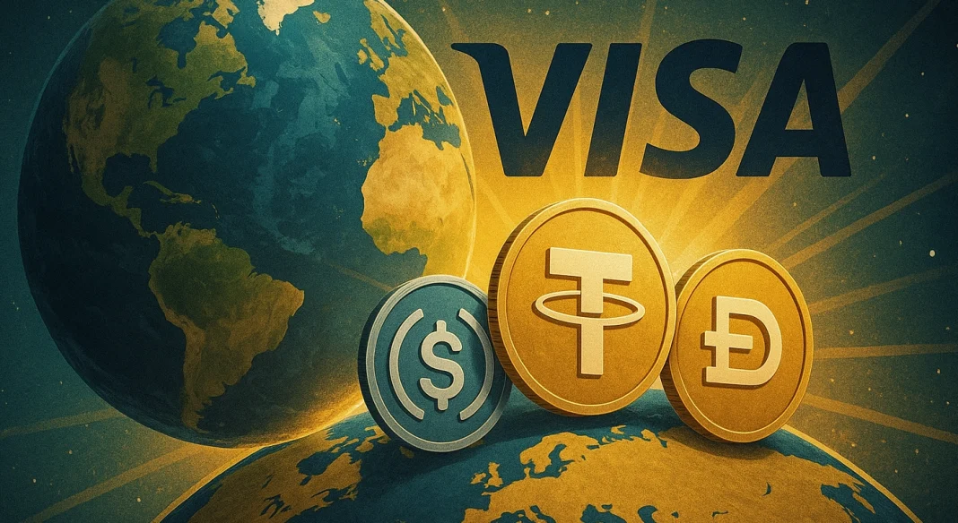 Visa + stablecoins = taking over the world in 2025?