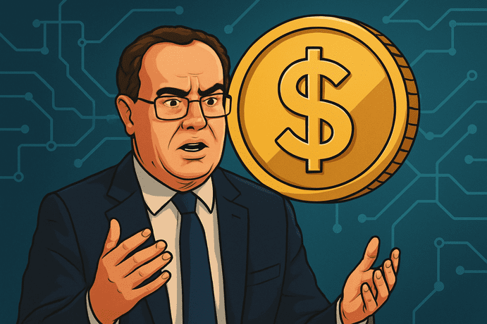 Andrew Bailey Targets Private Stablecoins, Pushes for Tokenized Bank Deposits