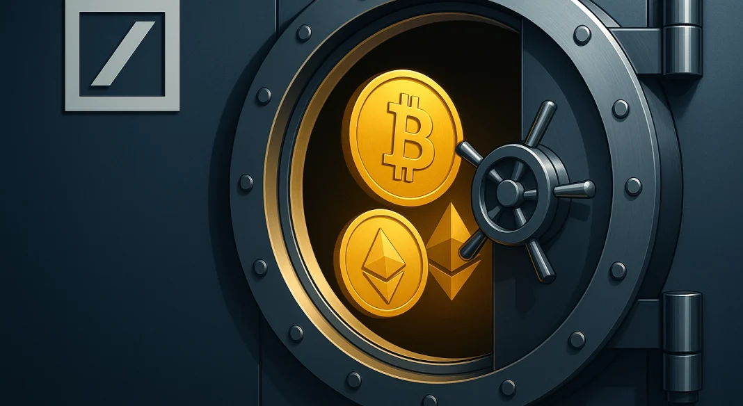 Deutsche Bank’s crypto custody is coming