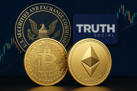 SEC Starts Review of Truth Social Bitcoin and Ethereum ETF Application