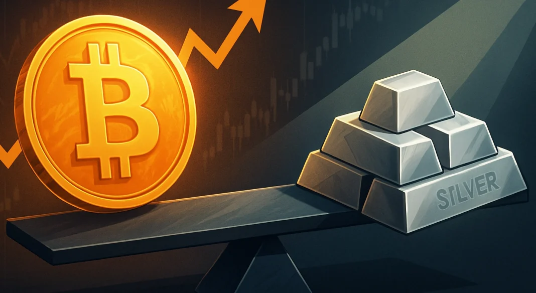 Bitcoin hits new ATH but an expert says sell it for silver