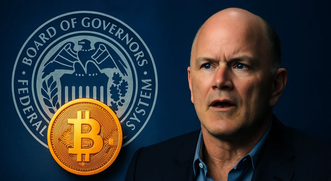 Fed is under fire, and Novogratz says now’s the time to buy Bitcoin