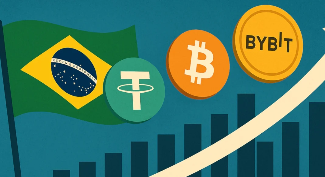 Brazil, Tether, and Bybit, crypto goes mainstream