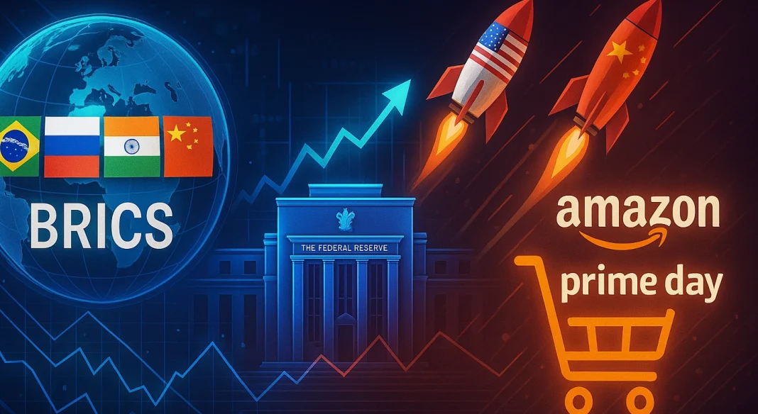 BRICS, Fed Minutes, Tariffs, and Amazon Prime Day, we’ll have a busy week
