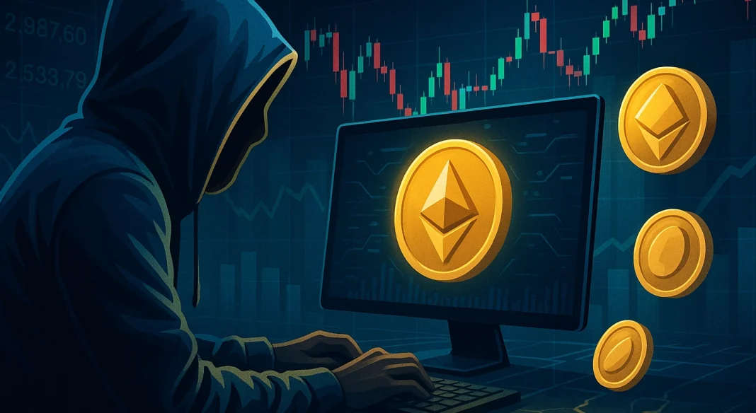 The Coinbase hacker is back, buying millions in Ethereum like a boss