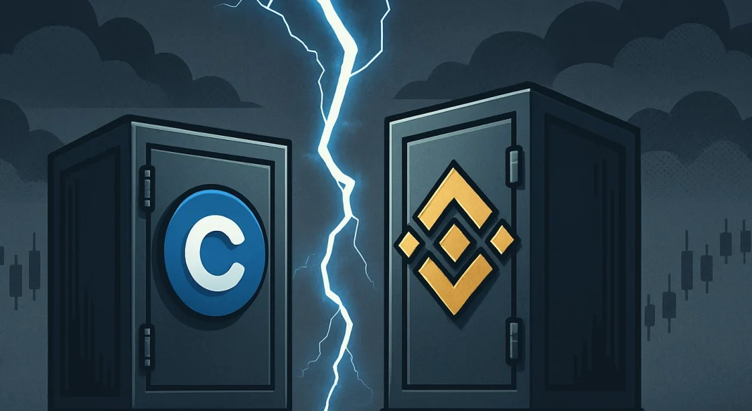 Coinbase and Binance deny media-fueled drama about unhealthy competition
