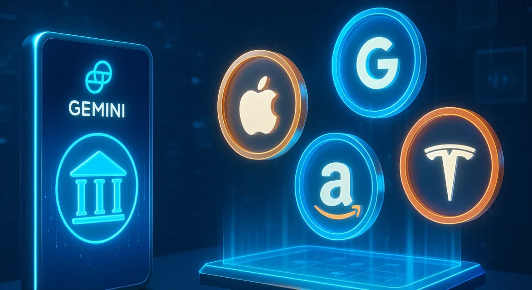 Gemini’s tokenized stocks are here, and the lineup is impressive