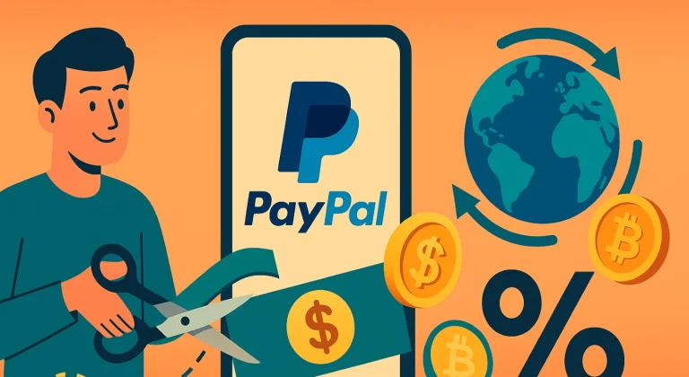 PayPal’s slashing cross-border fees by 90%, with crypto