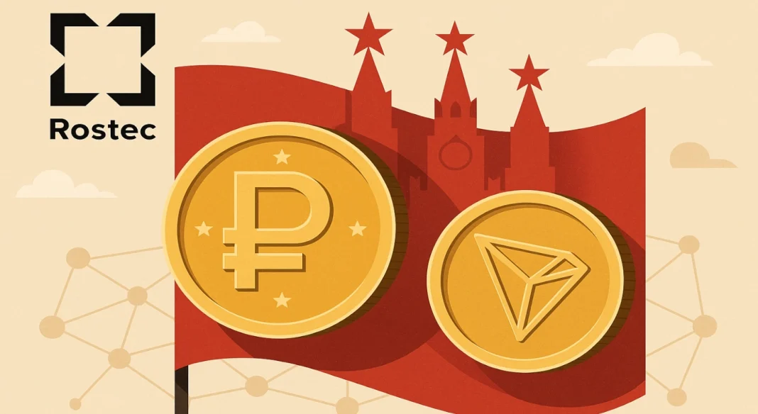 Russia’s Rostec rolls out RUBx, a ruble-backed stablecoin on TRON