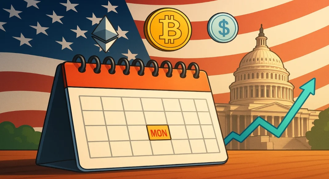 The crypto week in the U.S starts tomorrow