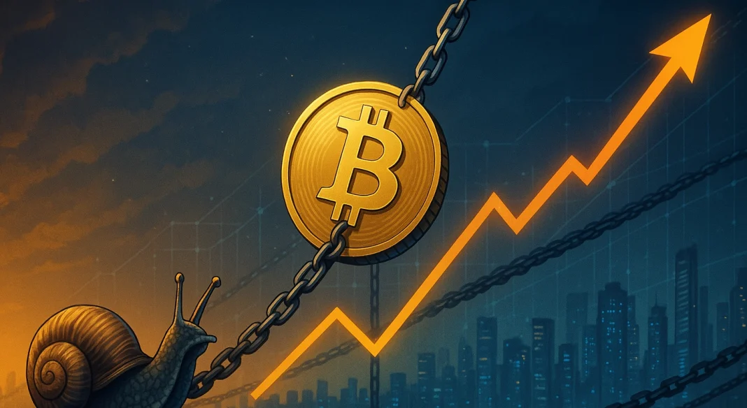 Bitcoin is climbing too slow? There’s a reason for that
