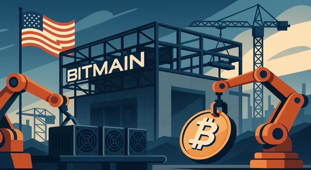 Bitmain is building its first crypto mining rig factory on U.S. soil