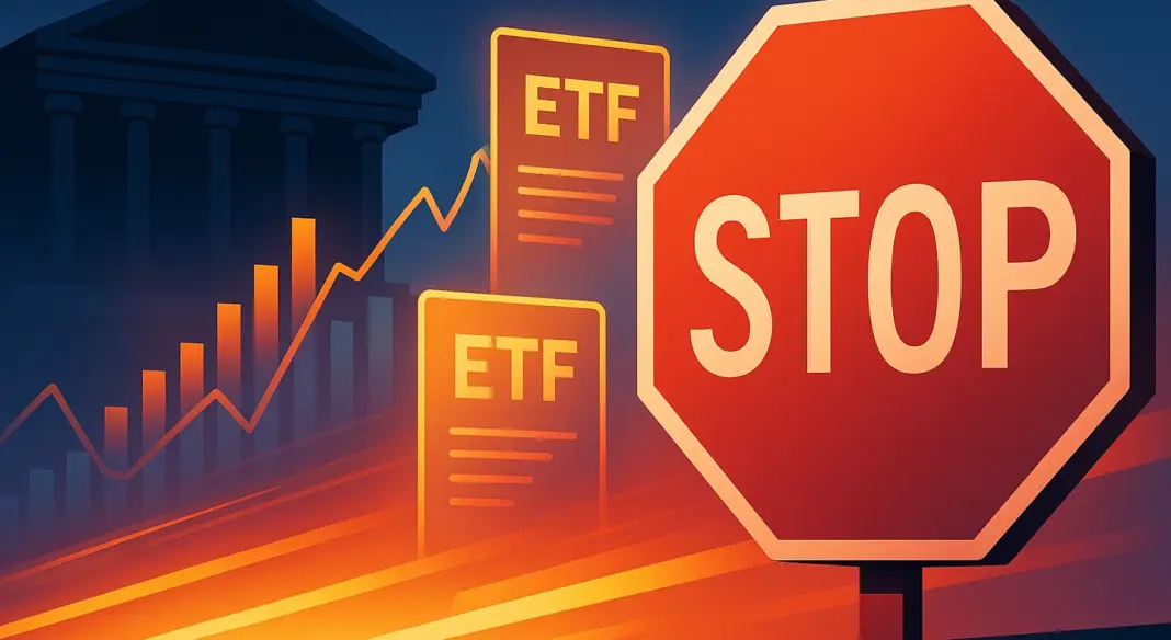 SEC puts the brakes on these spot crypto ETFs