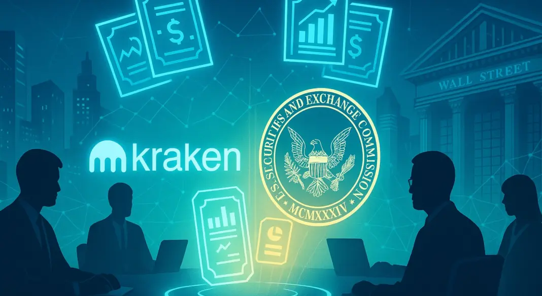 Kraken and the SEC discussing tokenized stocks