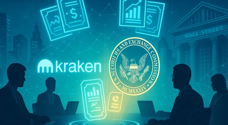 Kraken and the SEC discussing tokenized stocks