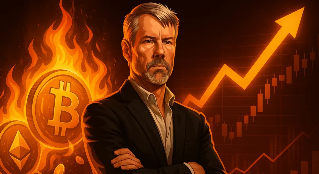 Boss mode on, Michael Saylor's Strategy is on fire
