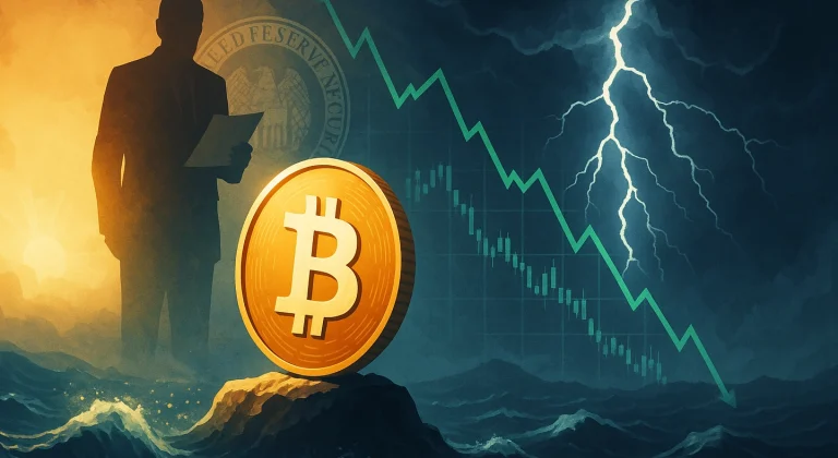Bitcoin + Fed chair drama = market uncertainty?