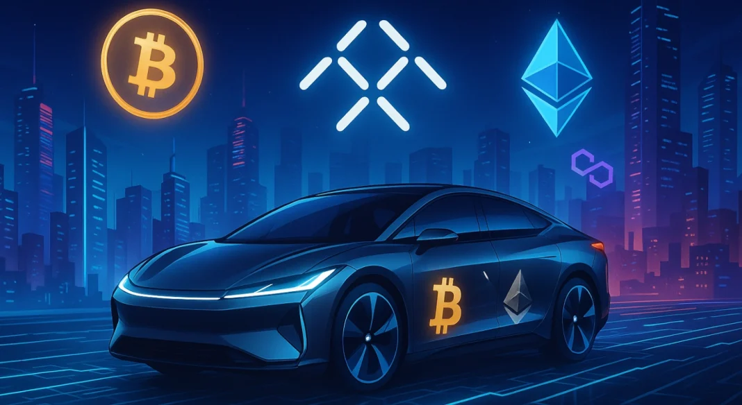 Crypto moves in the EV game, Faraday Future is the newest player