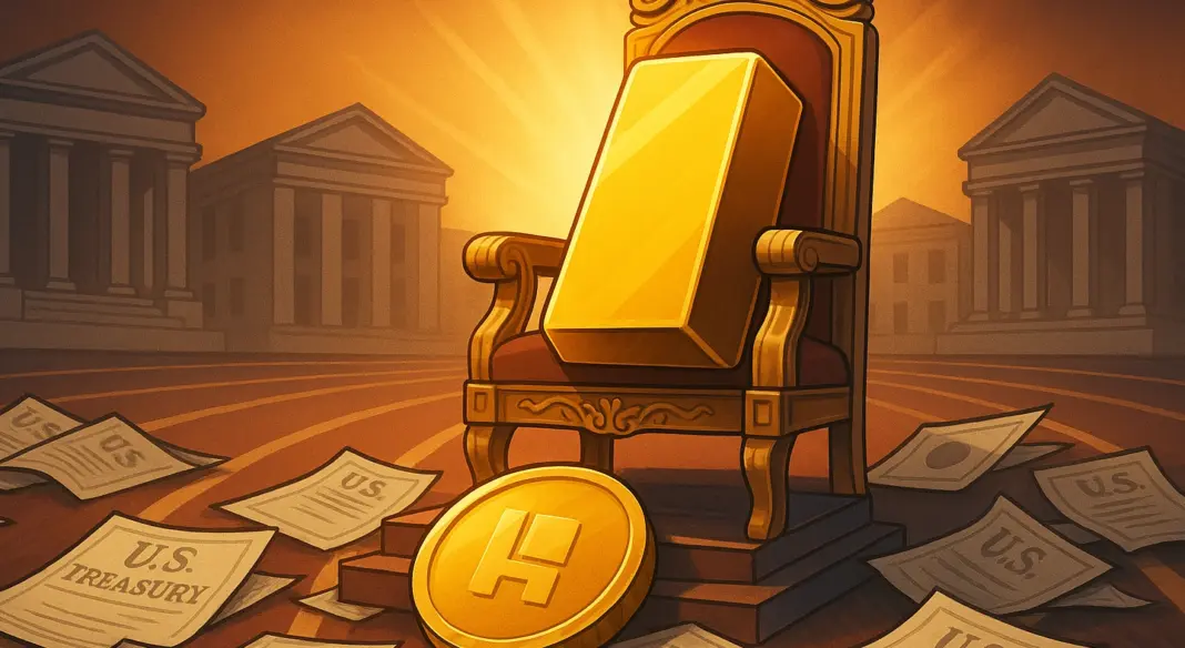 Central banks ditch U.S. Treasuries for real metal, gold is still the king?