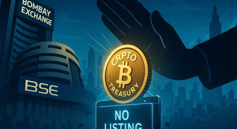 Bombay Stock Exchange throws shade at crypto treasury move, no listing for you