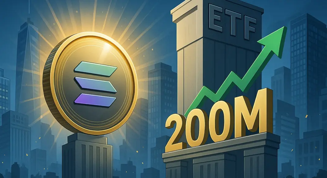 Solana’s REX-Osprey ETF cleared the $200M milestone