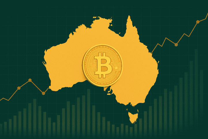 Australia’s Surging Crypto Interest Tops Global Charts