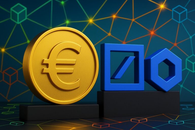 Deutsche Bank Backed EURAU Stablecoin Takes Strong Multichain Step With Chainlink