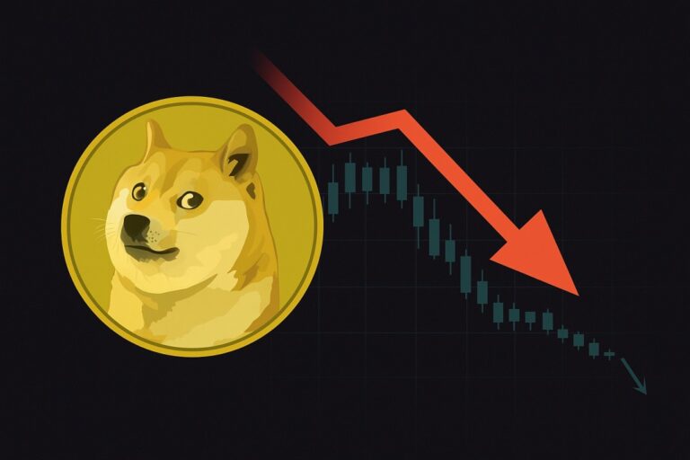 Dogecoin (DOGE) Bearish Flag Pattern Signals Major Breakdown — Price Could Drop 71%