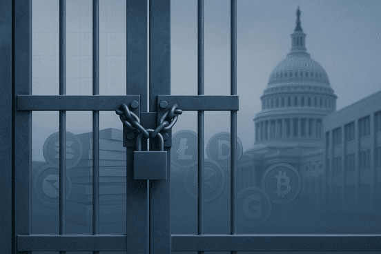 Stalemate Chokes Crypto ETF Decisions as Shutdown Hits Week Three